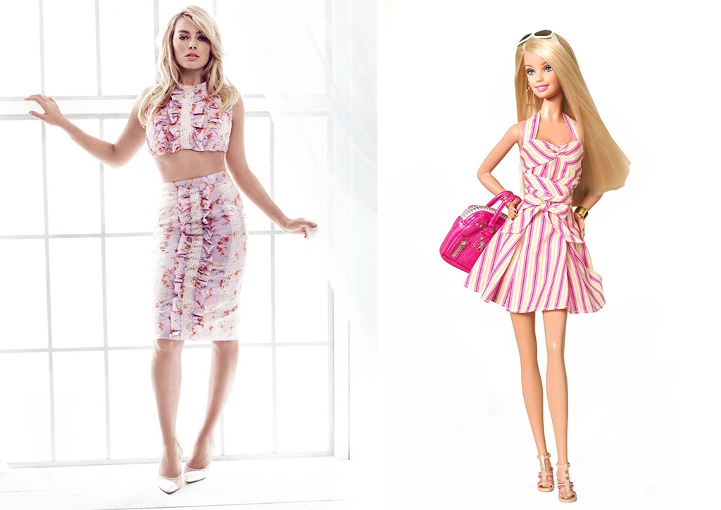 Margot Robbie Como Barbie